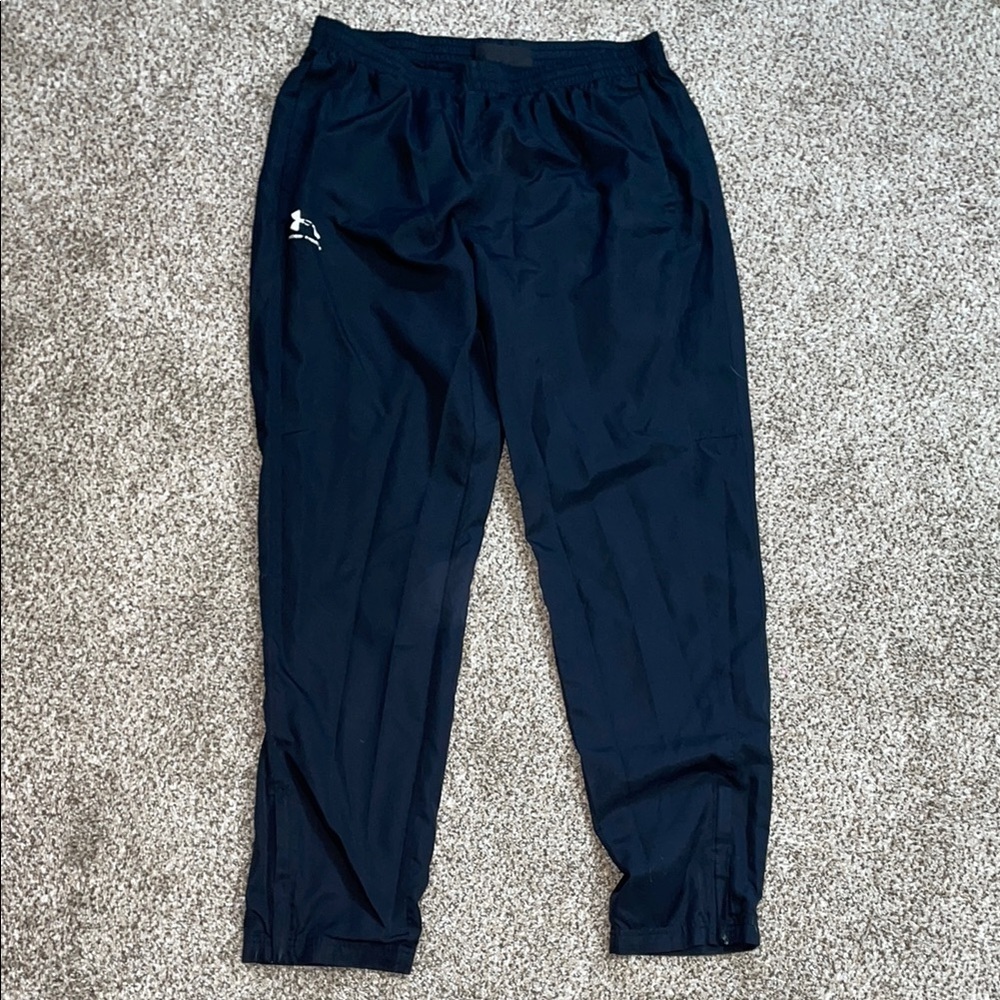 Under Armour Navy Mesh Track Pants